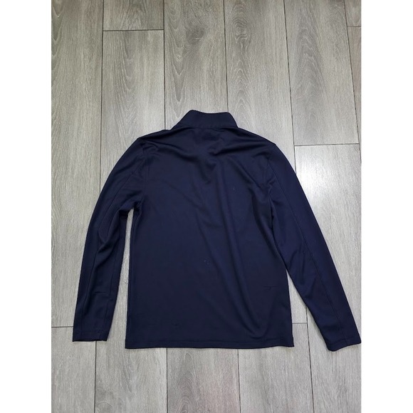 Chicago Bears Majestic Cool Base 1/4 Zip Pullover Men's M Navy NFL Jacket - Picture 6 of 8